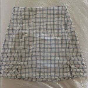Brandy Melville Plaid Mini Skirt